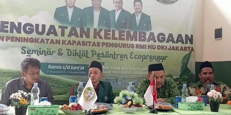 RMI-NU DKI Jakarta Menyelenggarakan Seminar & Diklat Pesantren “Ecopreneur”: Pesantren Program Inovatif untuk Selamatkan Lingkungan dari Ancaman Bencana Ekologis