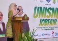 Hindun Anisah Ingatkan Fenomena Digital Underclass Saat Buka Job Fair di UNISNU