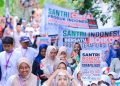 Jelang Satu Tahun Fatwa MUI tentang Dukungan Palestina, Ribuan Santri Serukan Boikot Produk Terafiliasi Israel