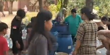 FBR Bantu Air untuk Warga Kekeringan di Kampung Jati, Parung, Bogor